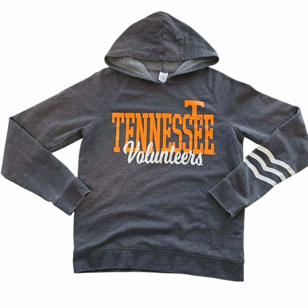 Tennessee Volunteers Hoodie Charcoal Gray Sideline Apparel NCAA Womens Small